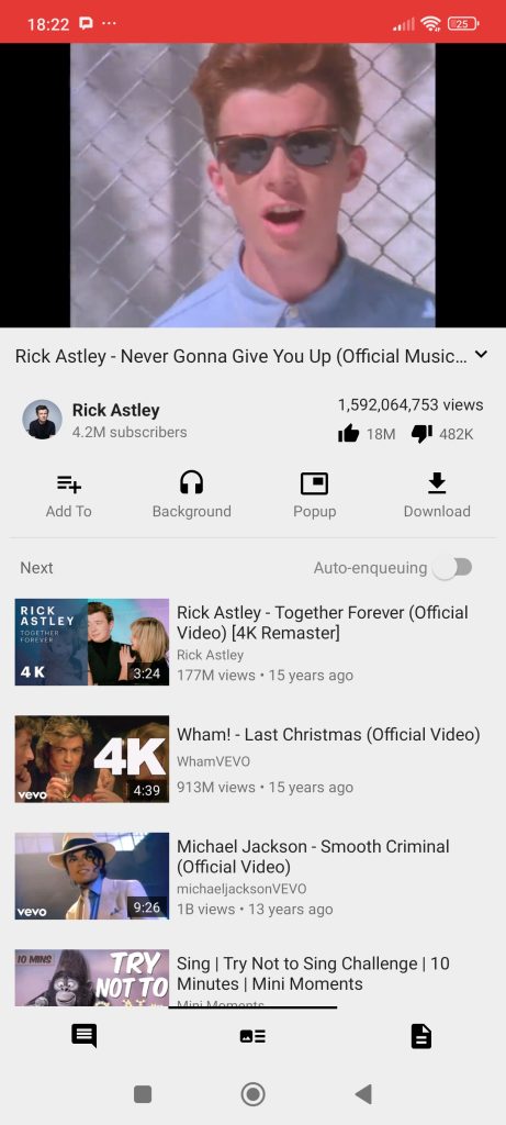 Rickroll gratuit !