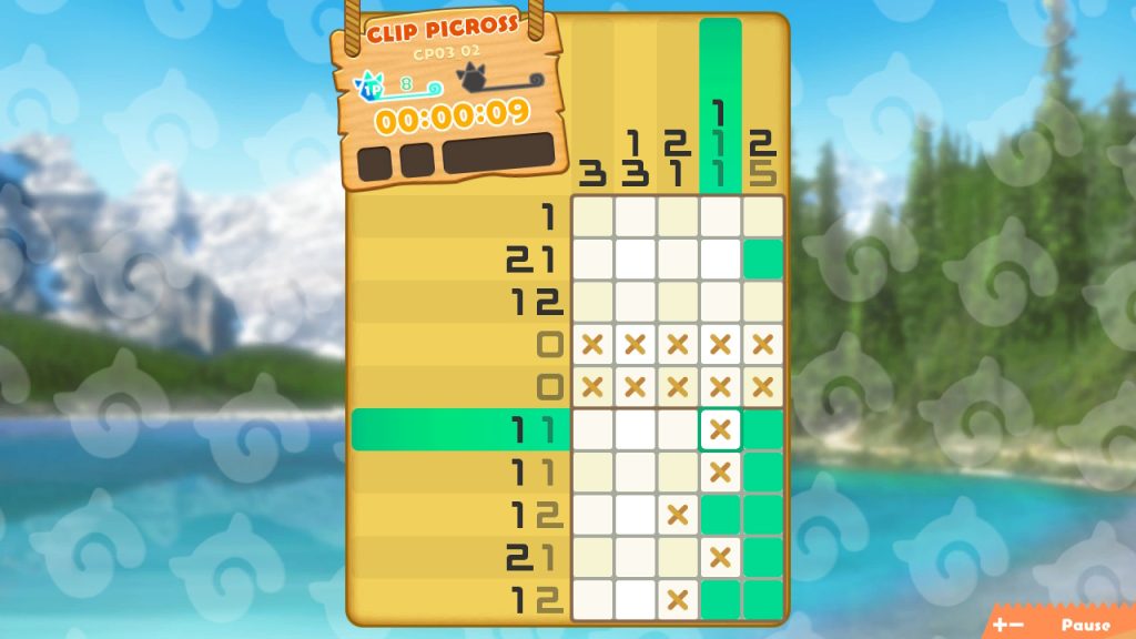 Kemono Friends Picross, puzzle au format 5x10