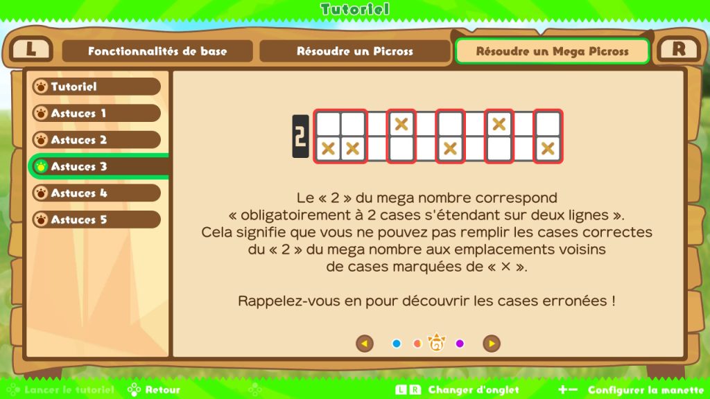 Kemono Friends Picross, astuces pour les mega picross.